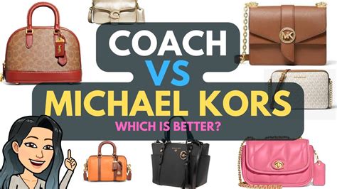 coach handbags vs Michael Kors